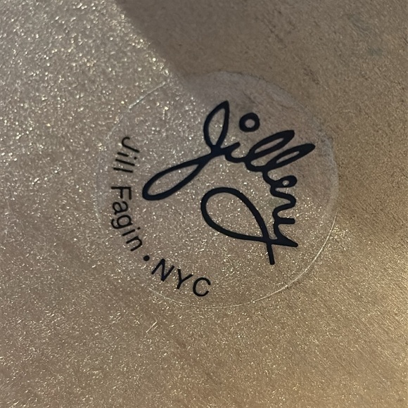 Jillery by Jill Fagin Wooden Gold Painted Trinket Pearls Decorated Jewelry Box ! - Picture 8 of 12